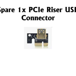 New Replacement Spare GPU 16/8/4/1x to 1x USB PCI Express Riser Connector